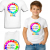 Koszulka Personalizowana dziecięca DZIEŃ KROPKI z napisem imieniem T-shirt damski męski dziecięcy